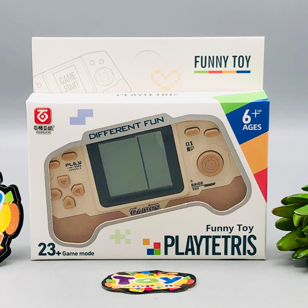 23+ Mode Rectangular Tetris Console Game