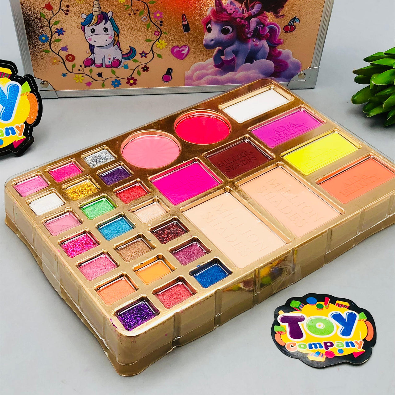 37Pcs Realistic Eye Makeup Briefcase