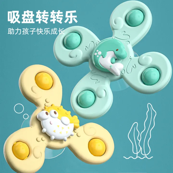 3in1 Sobebear New Born Baby Spinning Rattles