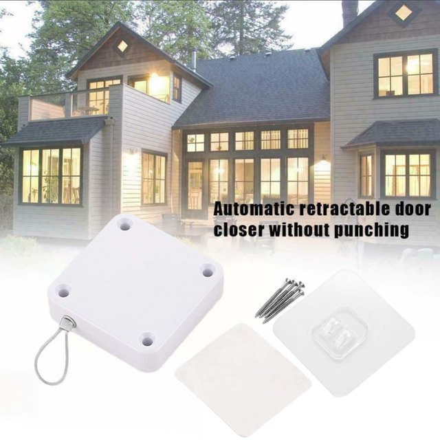 Punch-Free Automatic Sensor Door Closer