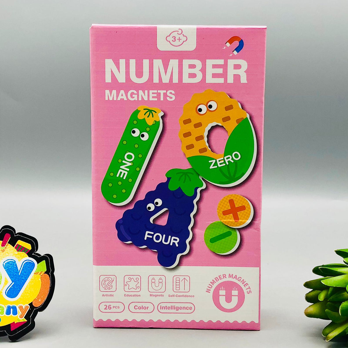 Montessori Jigsaw Magnetic Number Puzzle Pieces