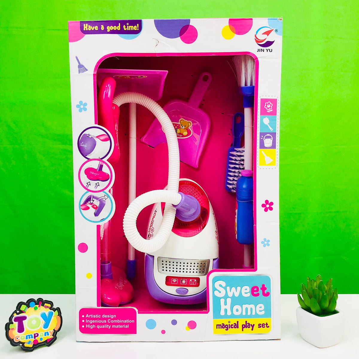 Kids Pretend Play Electric Vacuum Cleaner Play Set