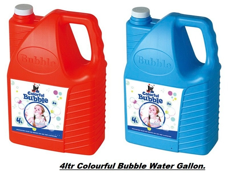 4L Colorful Bubble Liquid Gallon
