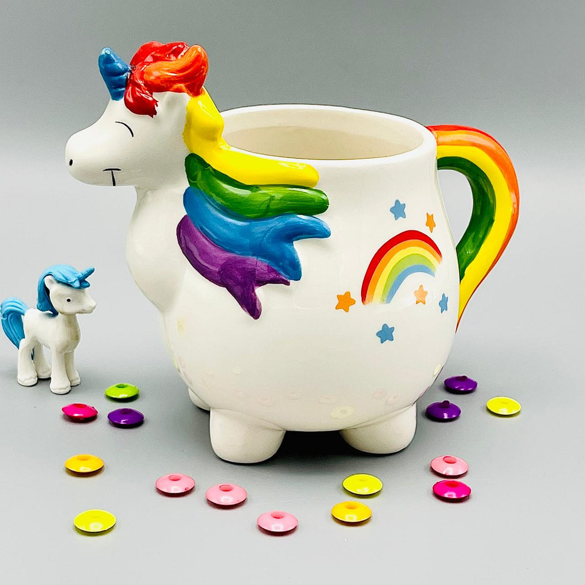 Unicorn Shaped Mug - Big