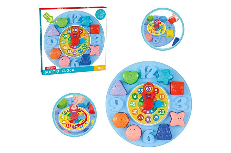 Toddlers Sort O' Clock Educational & Learning Toy