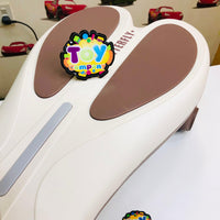 Kids Butterfly Ride-on Auto Walker Twist Car - Coffee