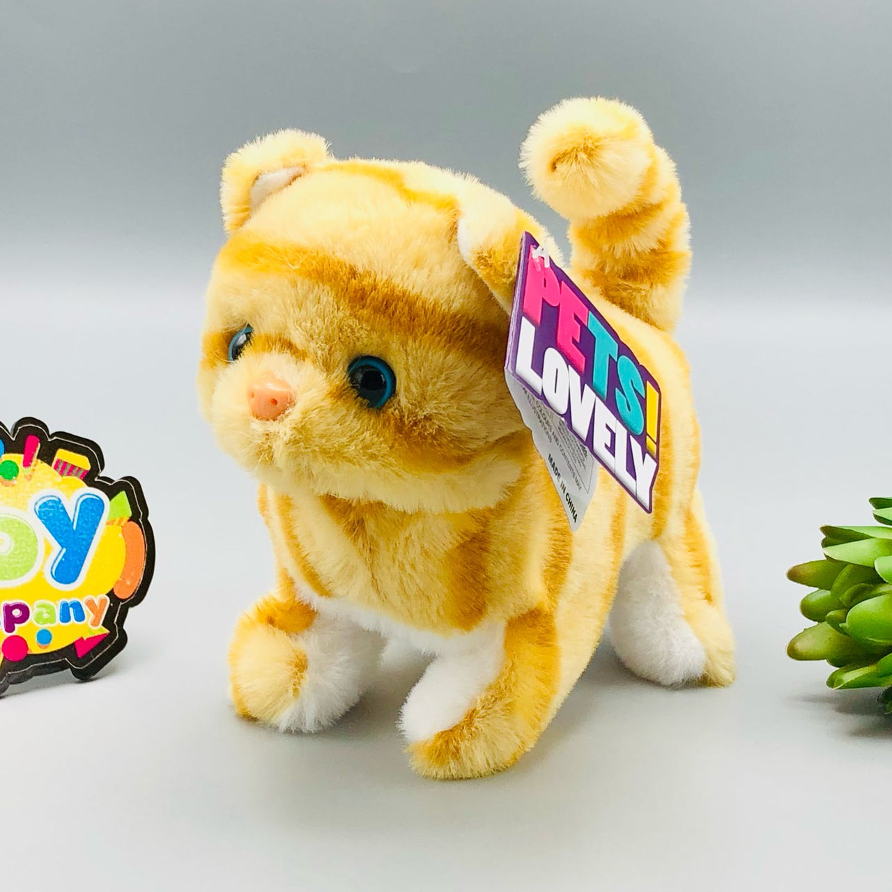 Cute Walking Plush Pet Cat with Sound