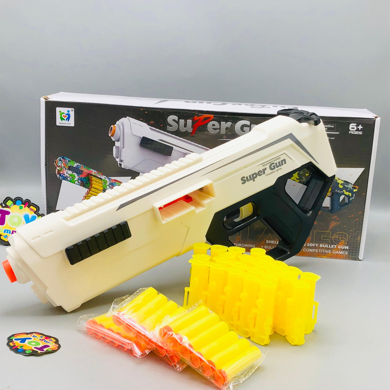 Manual Shell Throwing Soft Bullet Shooting Gun