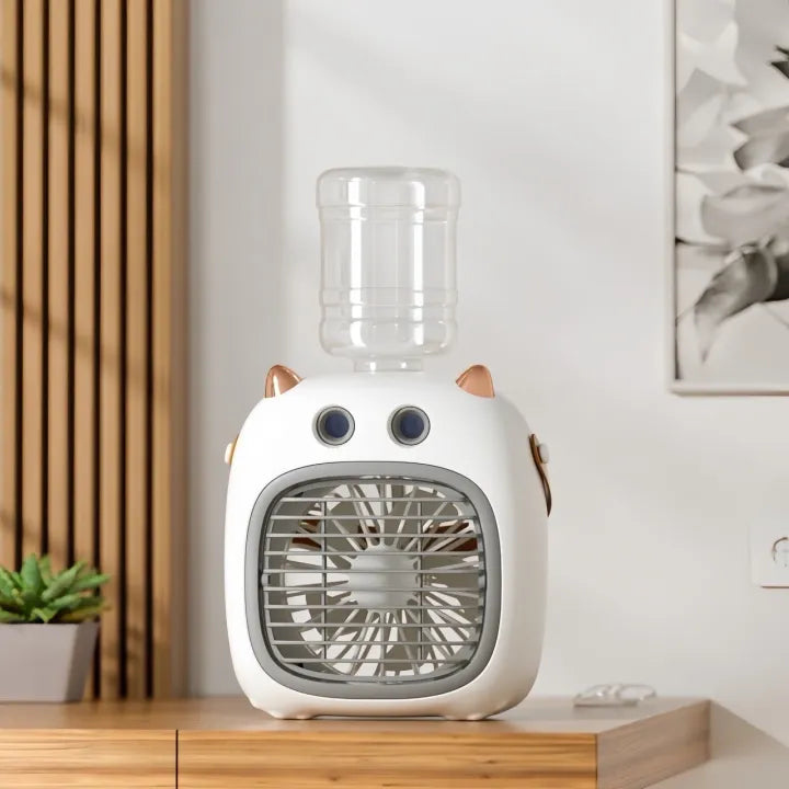 2-in-1 Monster Portable Mist Spray Electric Fan