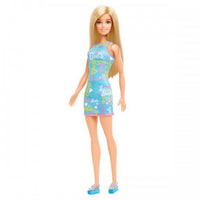 Thumbnail for MATTEL Blonde Hair Blue Dress Barbie Doll