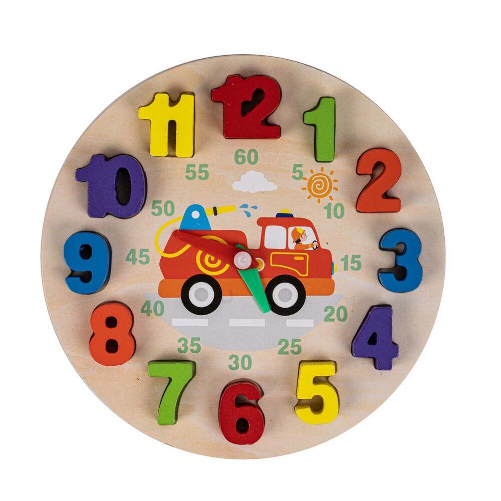 Wooden Kids Digital Clock