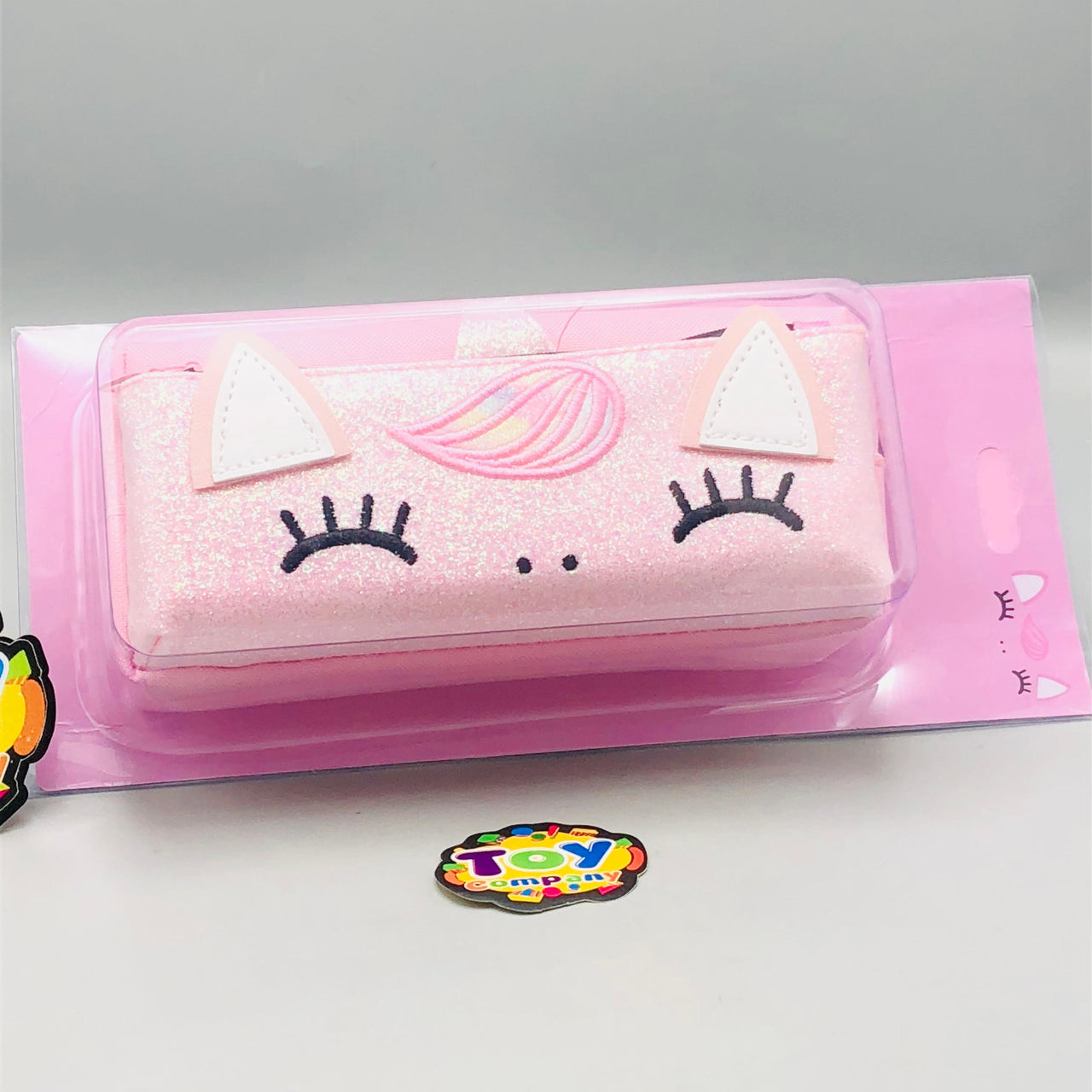 Premium Unicorn Themed Kids Pencil Pouch - Pink