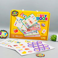 24 Activities Toddlers Organs Part Busy Book