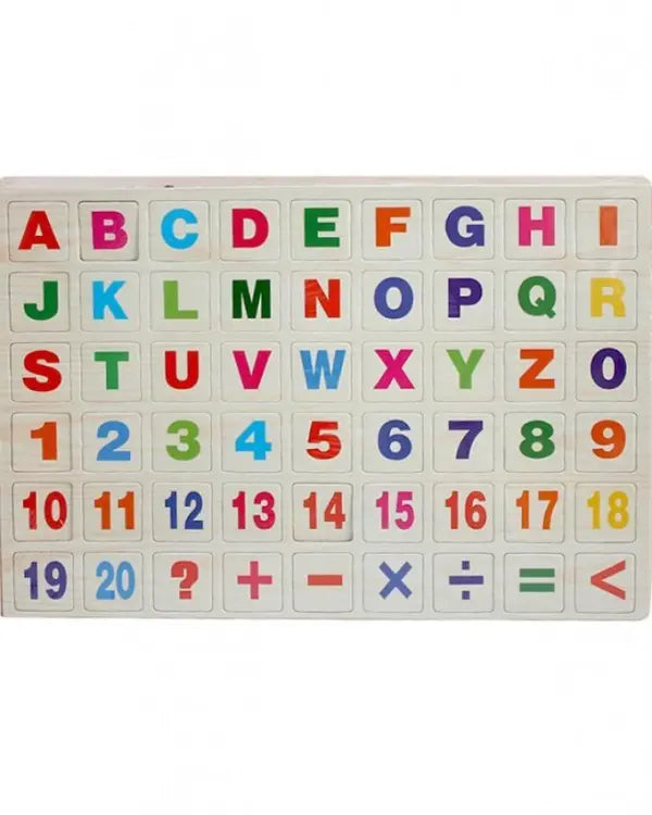 3in1 Wooden Learning Board For Kids