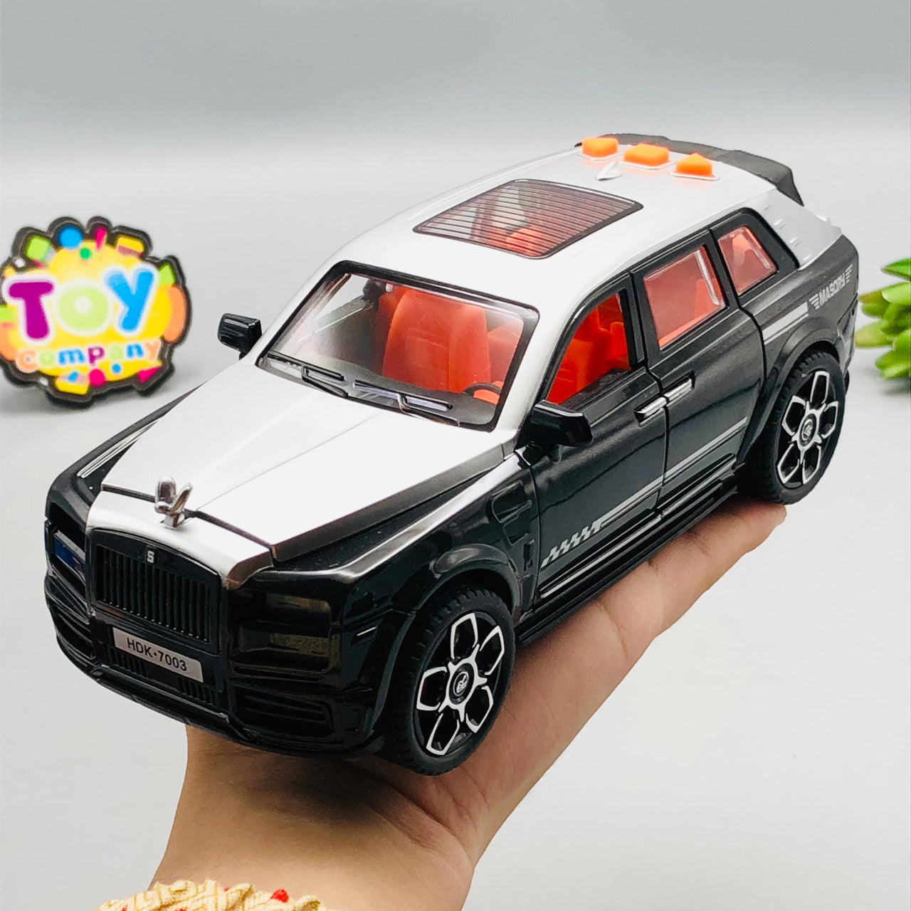 ABS Inertial Rolls Royce Model With Light & Music - 1Pc