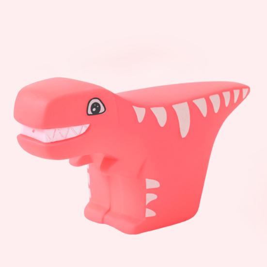 6Pcs Vinyl Dinosaur Baby Bath Toys