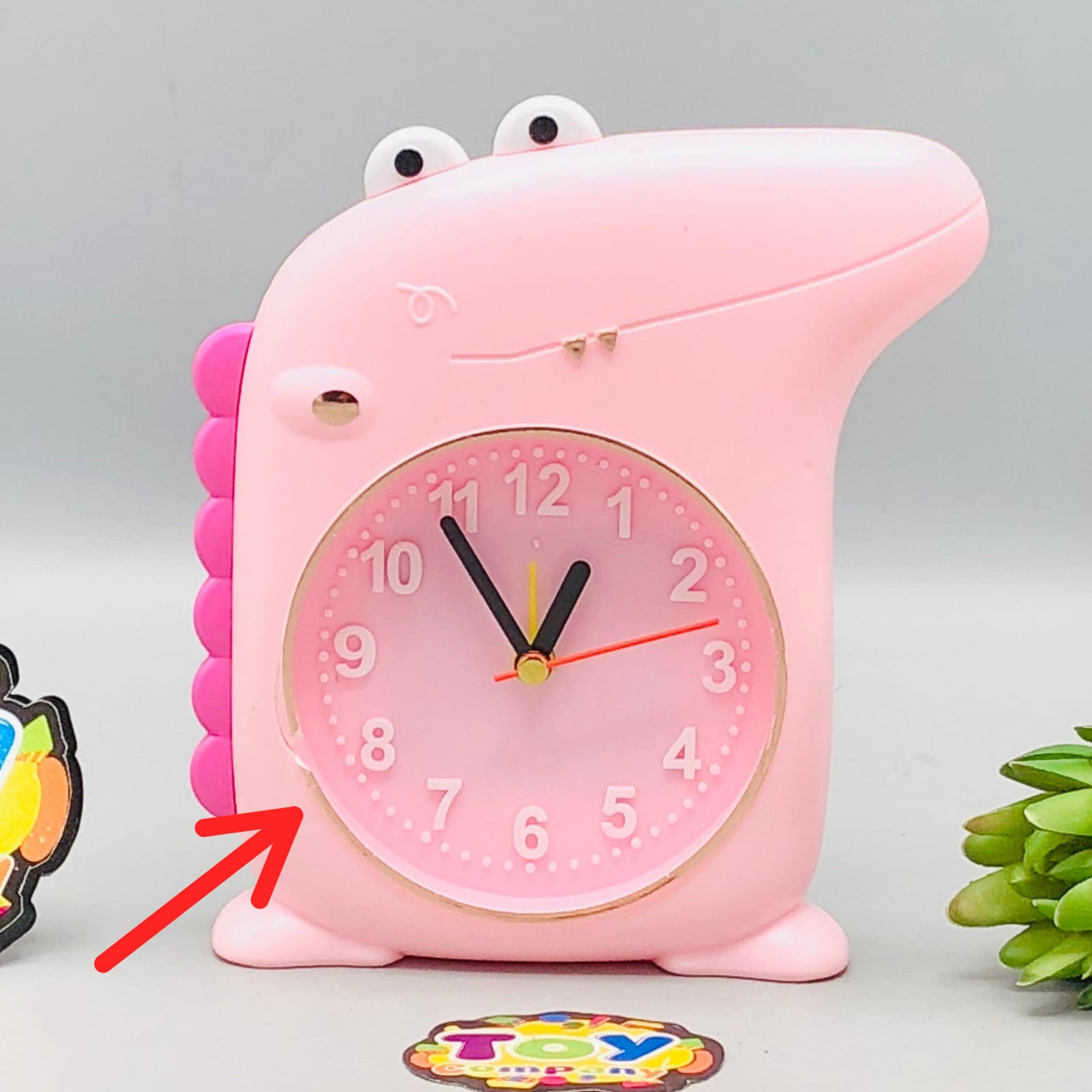 Cartoon Crocodile Alarm Clock - Minor Fault