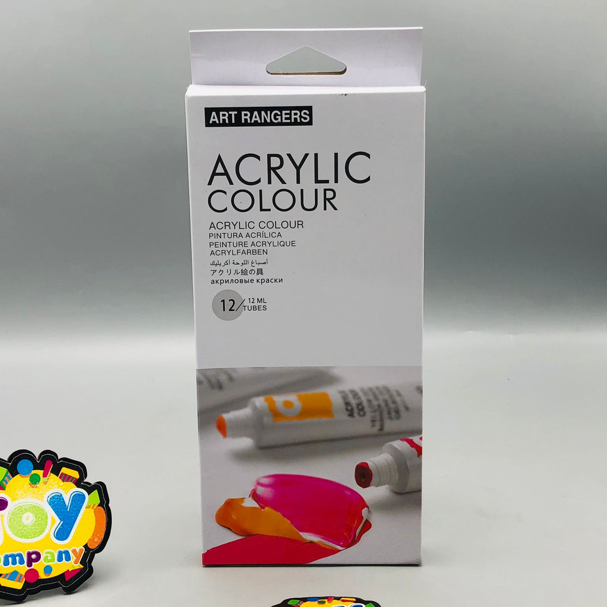 12Pcs Art Rangers Acrylic Colour Tubes