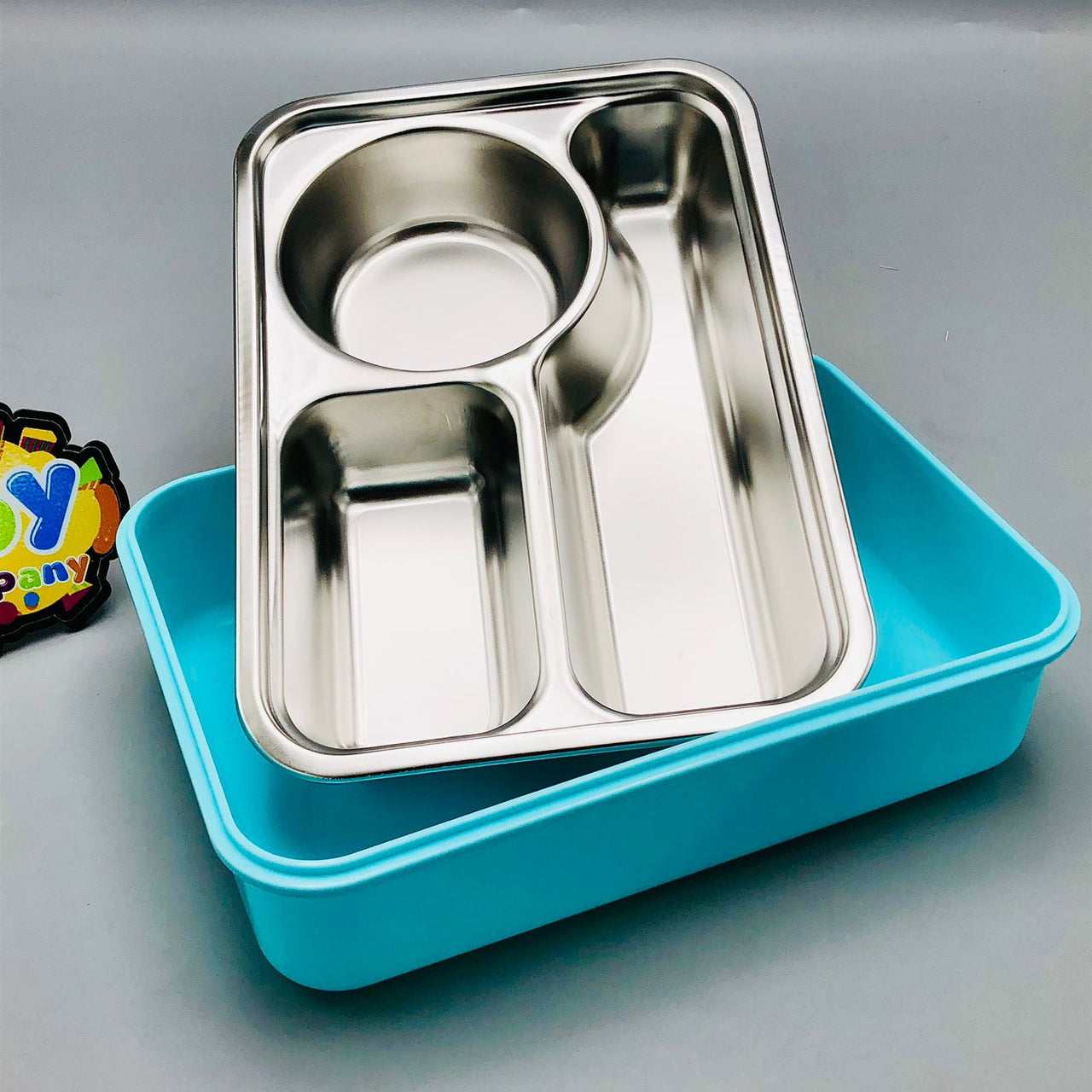 Stainless Steel Unicorn Design Kids Lunch Box