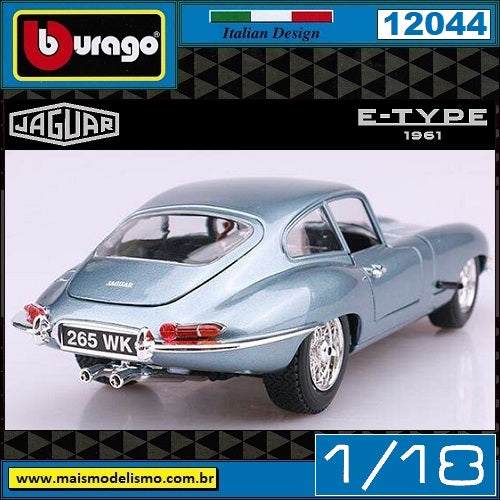 Bburago 1:24 Jaguar E-type Coupe Model