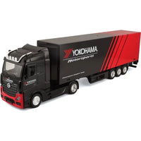 1:43 Bburago Street Fire Yokohama Hauler with Trailer