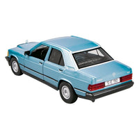 Bburago 1:24 Diecast Mercedes Benz 190E - Blue