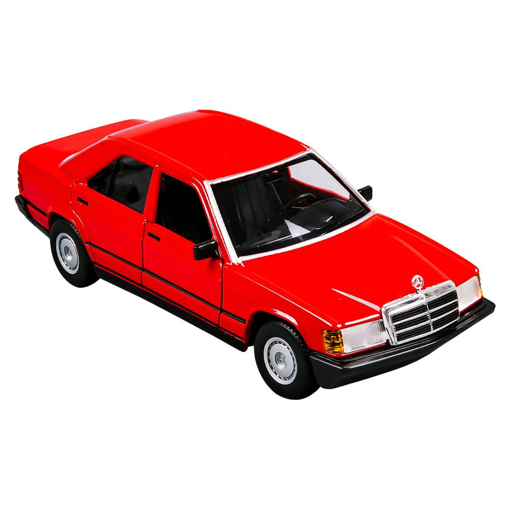 Bburago 1:24 Diecast Mercedes Benz 190E - Red