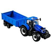 Bburago Farm Land T7.315 HD Tractor With Trailers