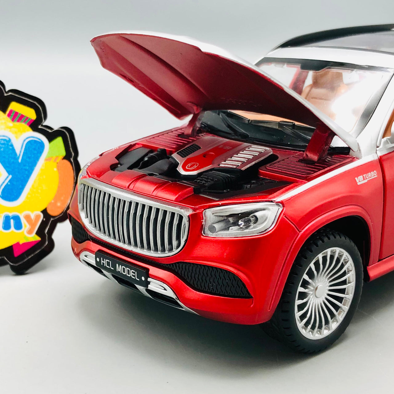 1:22 RC Diecast Mercedes Maybach GLS Model Car With Smoke