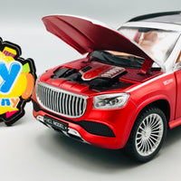 1:22 RC Diecast Mercedes Maybach GLS Model Car With Smoke