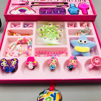 51Pcs Magical Luxury Makeup & Jewellery Set