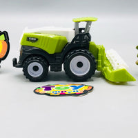 1Pc ABS Mini Farmer Harvester Truck
