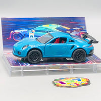 1:64 Diecast Porsche With Acrylic Display Box - Minor Fault