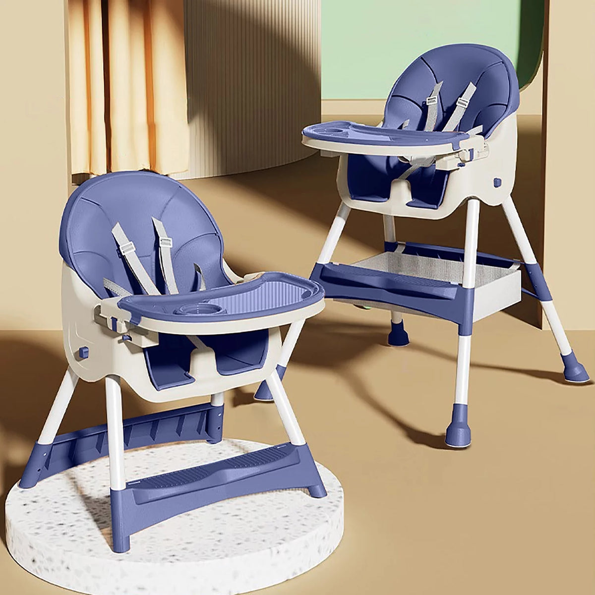 Kidilo 4in1 Convertible High Chair For Kids