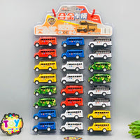 24Pcs Mini Alloy Pullback Racing Cars Set