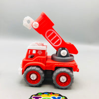 4Pcs DIY Fire Fighting Screw Vehicles