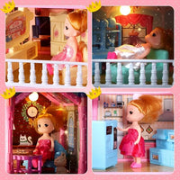 379Pcs L.O.L Villa Doll House Play Set