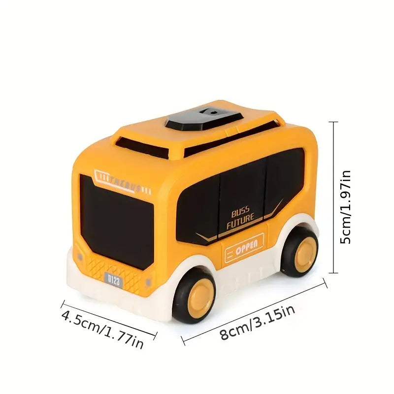 Friction Mini Bus Small Team - 1Pc