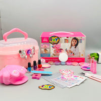 Realistic Girls Princess Makeup With Storage Box