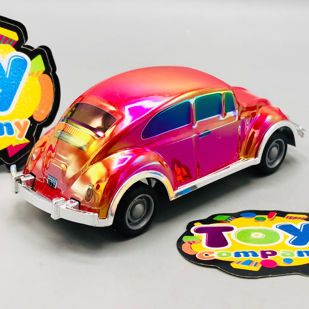 Mini Diecast Crystal Volkswagen Beetle Model - 1Pc