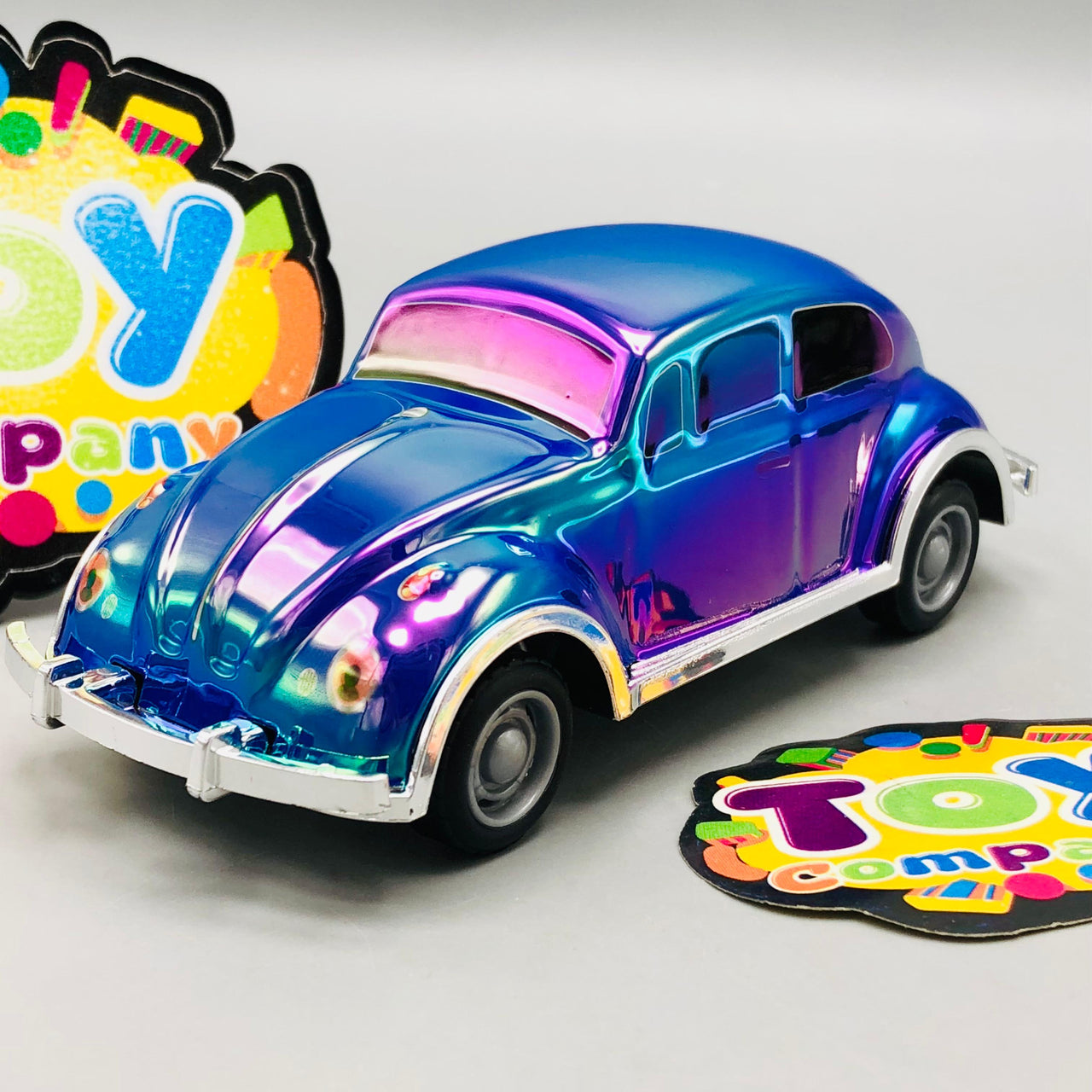 Mini Diecast Crystal Volkswagen Beetle Model - 1Pc
