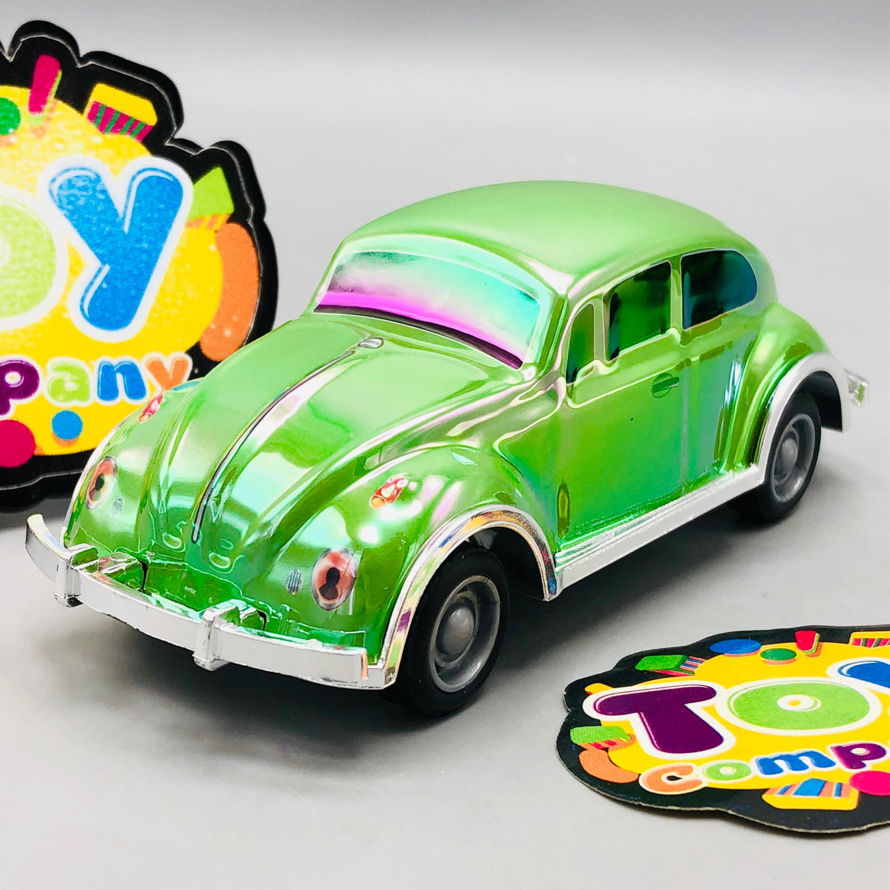 Mini Diecast Crystal Volkswagen Beetle Model - 1Pc