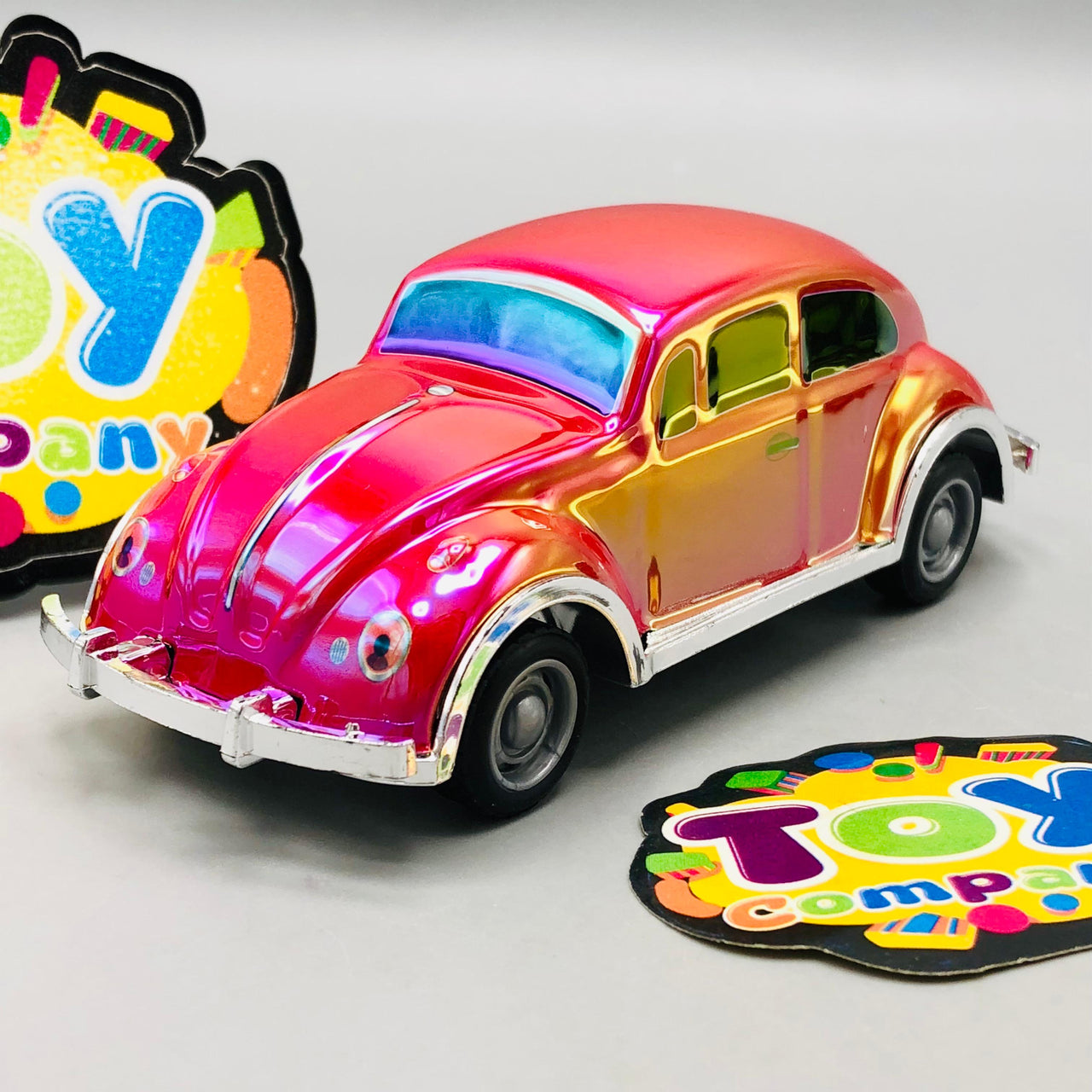 Mini Diecast Crystal Volkswagen Beetle Model - 1Pc