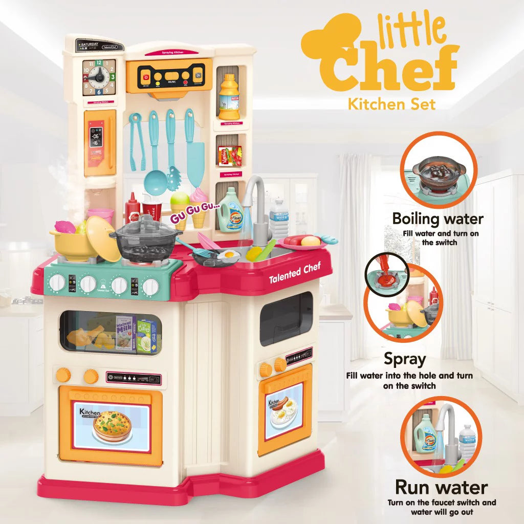 67 Pcs Little Talented Chef Spraying Kitchen