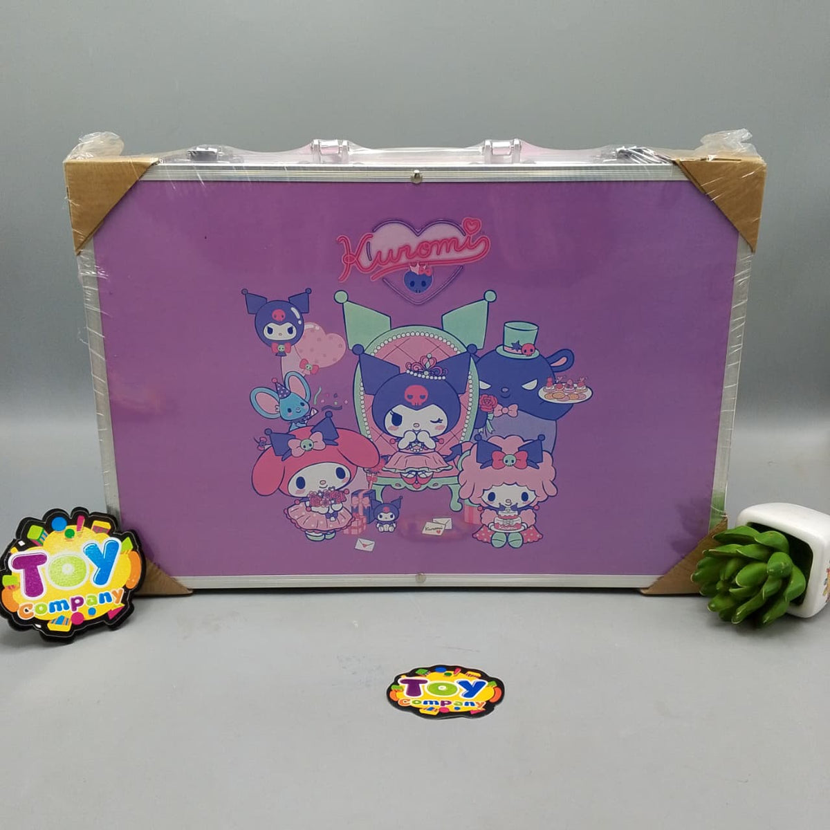 145Pcs Premium Kuromi Themed Kids Painting Kit Briefcase