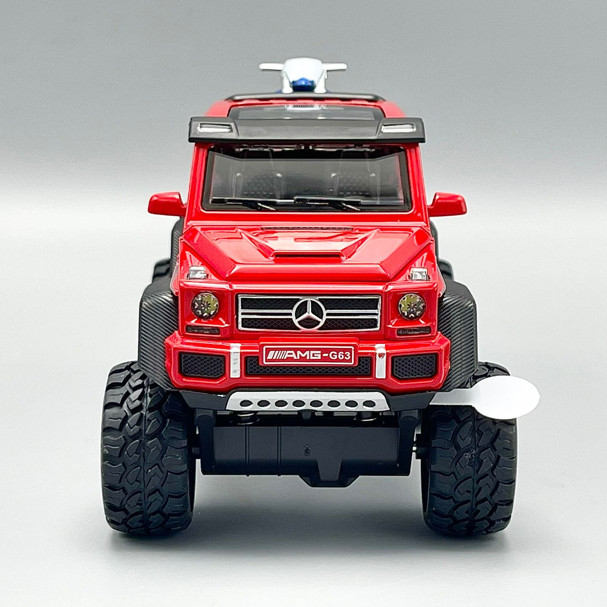 Diecast Metal Mercedes G63 AMG 6X6 Model Car with Yamaha Bike