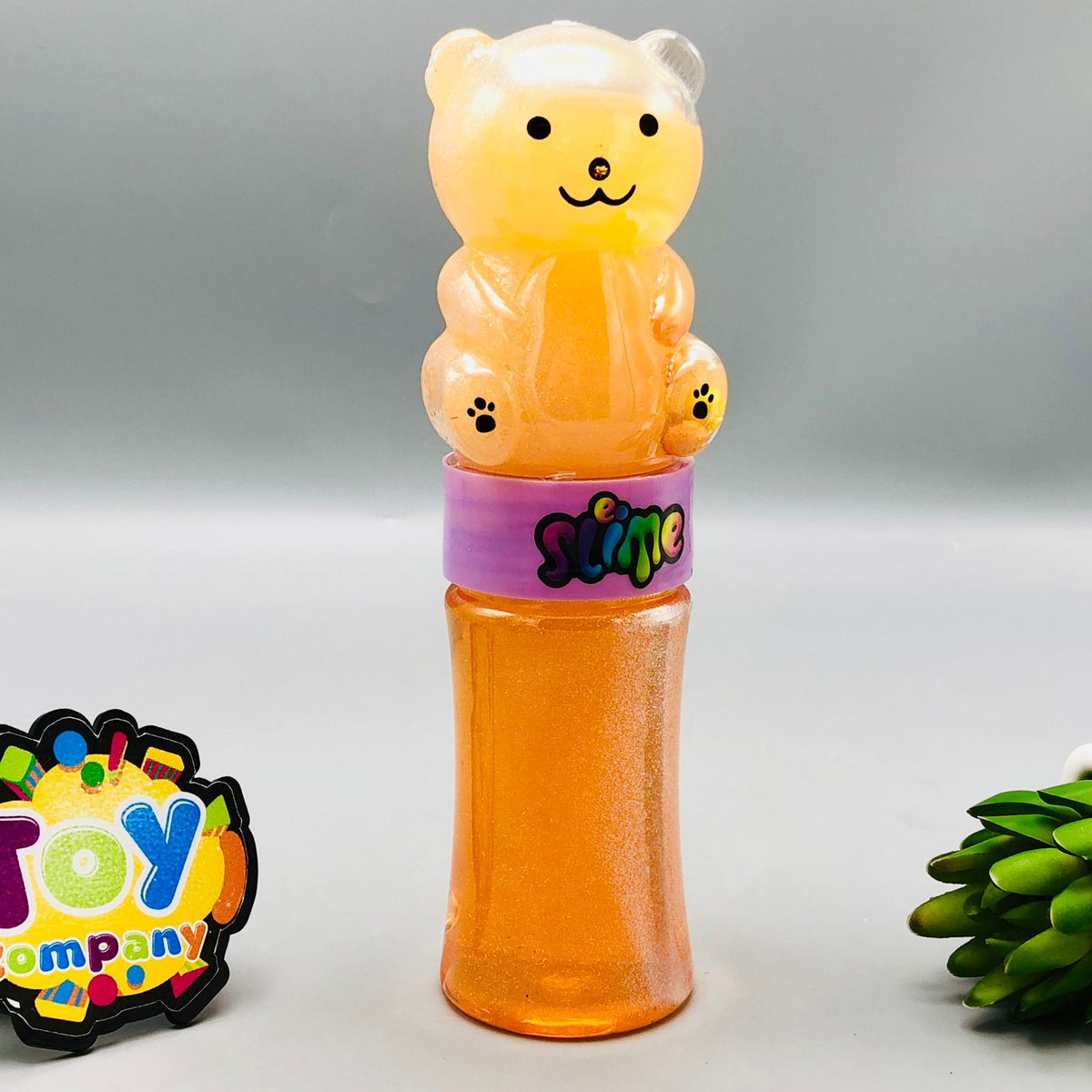 1Pc Bear Crystal Slime Mud Bottle