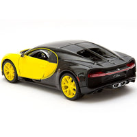 Maisto 1:24 Diecast Bugatti Chiron - Yellow