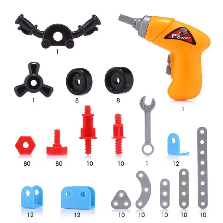 286Pcs DIY Junior Blocks With Drill