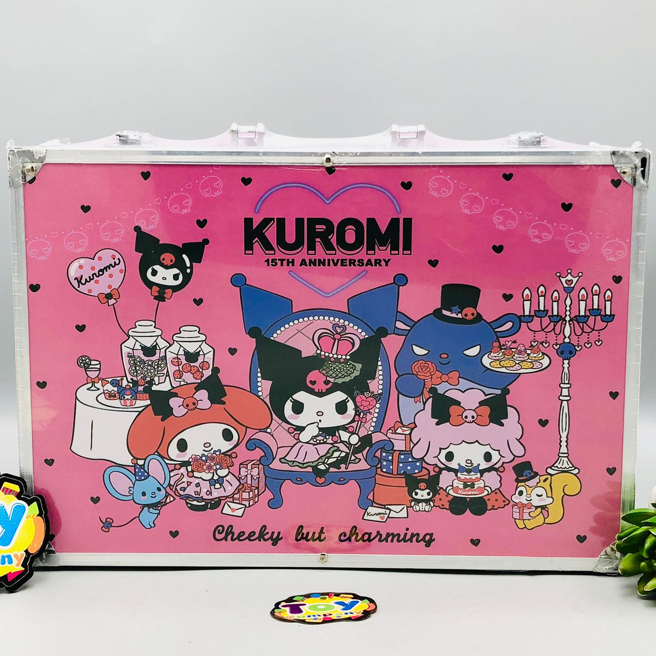 145Pcs Premium Kuromi Themed Kids Painting Kit Briefcase